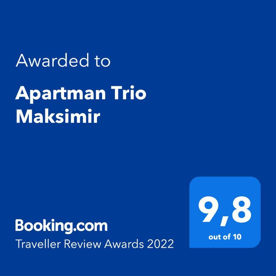 Апартаменты Apartman Trio Maksimir Загреб Экстерьер фото