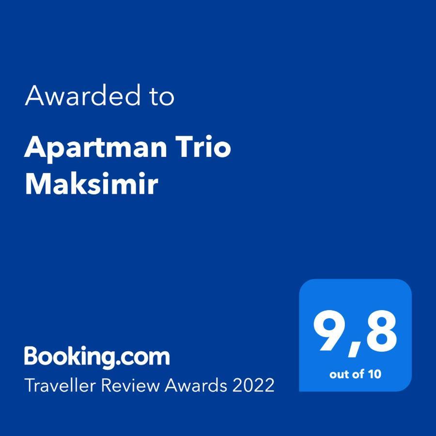 Apartman Trio Maksimir Загреб Экстерьер фото
